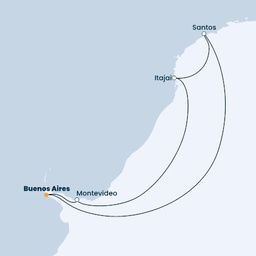 Argentina, Brazil, Uruguay