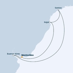 Uruguay, Argentina, Brazil