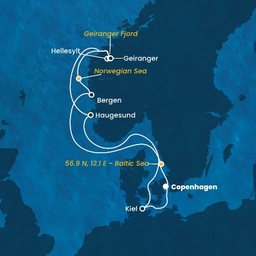 Denmark, Norway, Germany