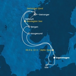Denmark, Norway, Germany